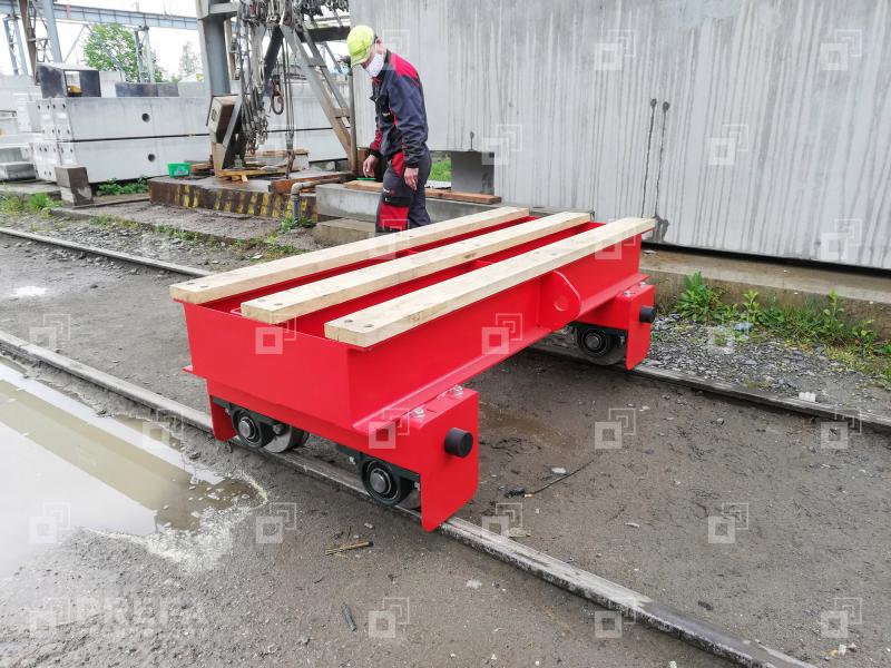 Heavy duty trolley_Rail Transfer Cart_4